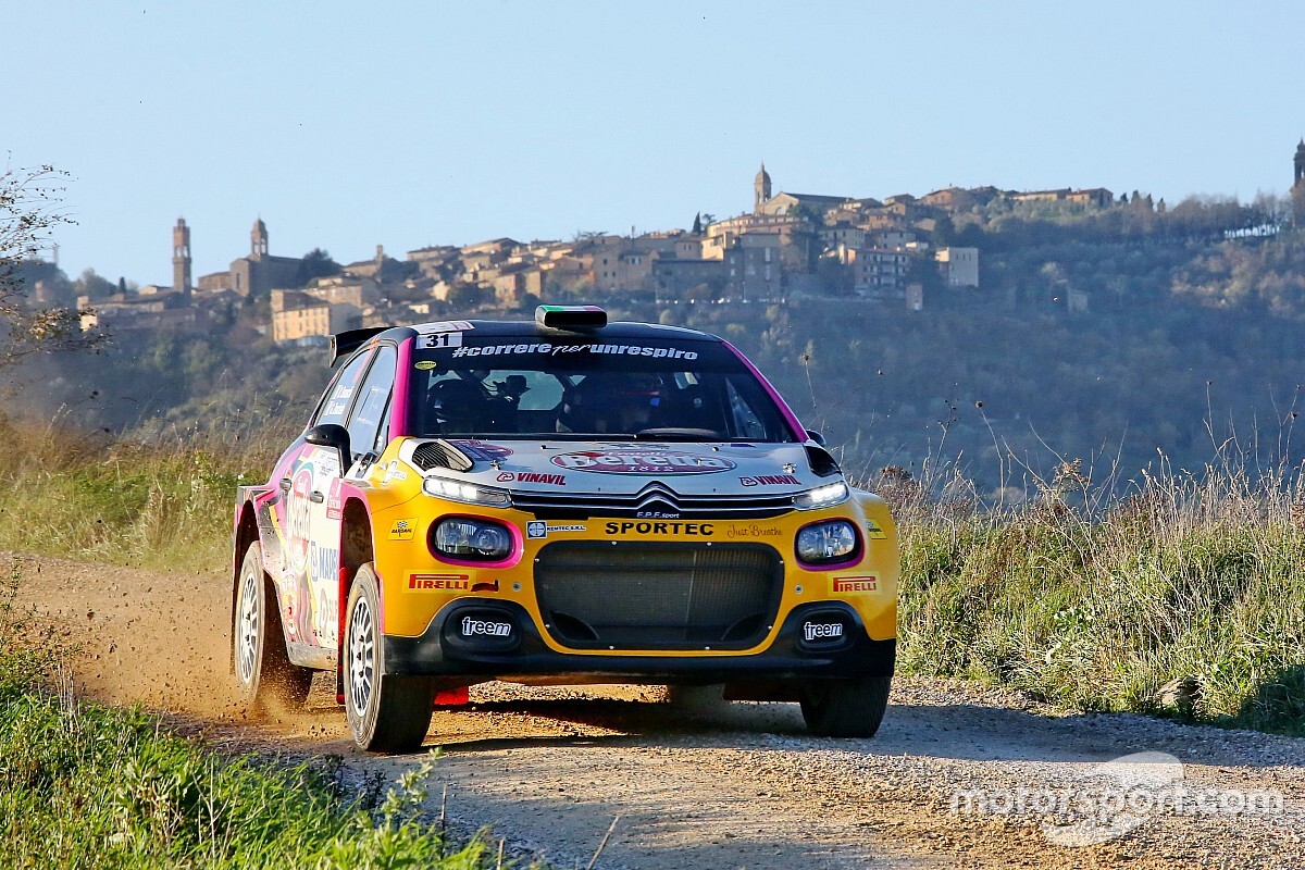 Rachele Somaschini all’ACI Rally Monza WRC con la Citroen C3 R5
