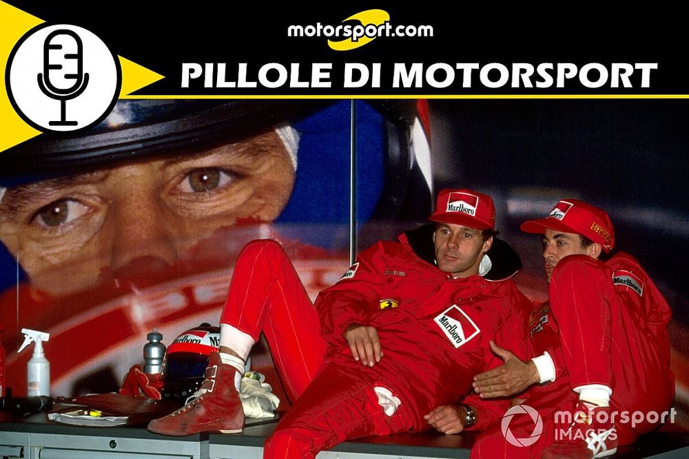 Podcast: Alesi, Berger e una Y10 per cappello