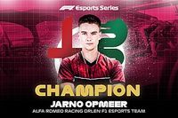 Opmeer pakt titel in F1 Esports Pro Series 2020