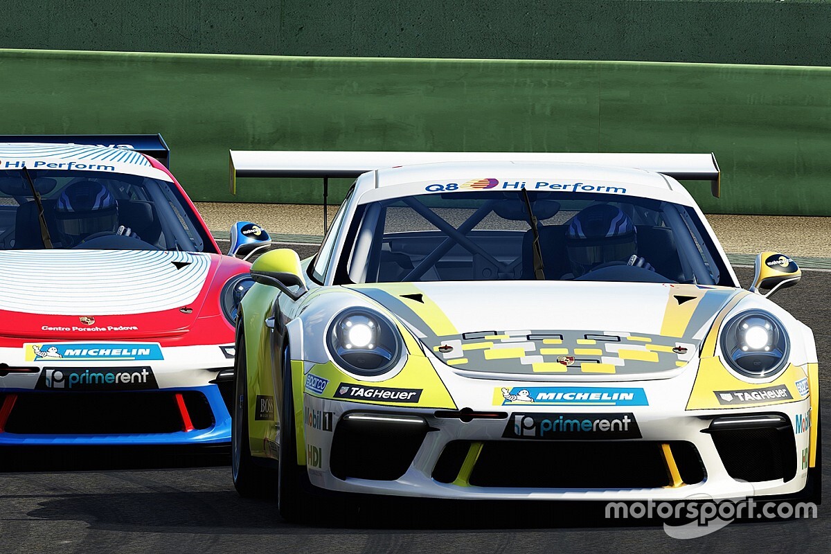 Porsche Esports Carrera Cup Italia, Vallelunga: Santoro torna al successo