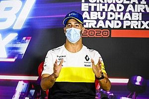 ريكاردو يستذكر الهلع الذي شعر به لاحتمال إصابته بفيروس كورونا قبل سباق روسيا