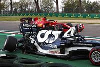 Tsunoda’s Imola Q1 crash "part of the rookie journey"
