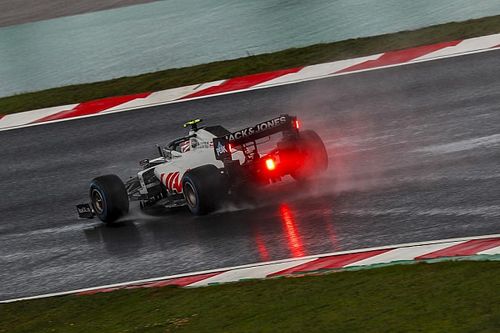 Bandera de coche de carreras de conducción F1 coches de Fórmula Uno padres día dado corta