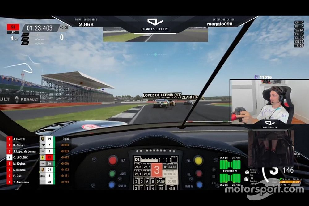 Leclerc - Valentino: è sfida eSport su “Assetto Corsa”