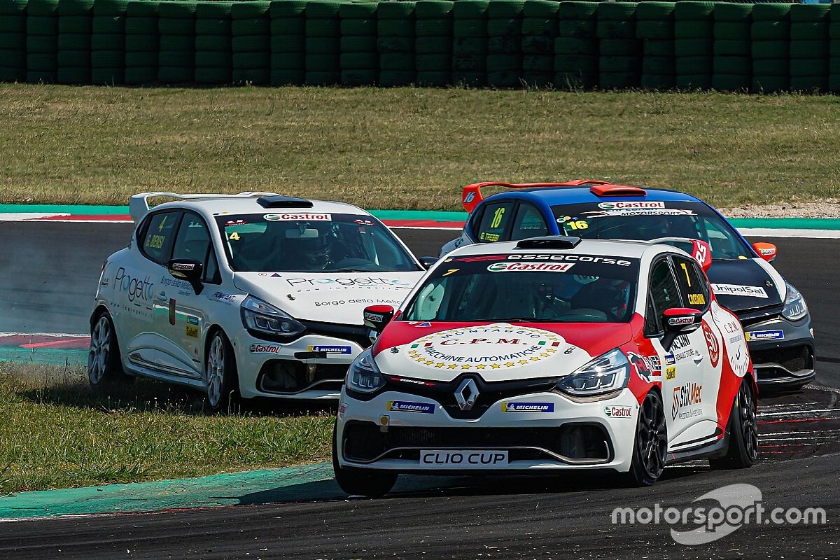 Clio Cup Italia: a Misano poker di Ricciarini