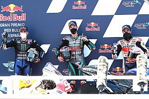 La parrilla de salida del GP de España de MotoGP 2020