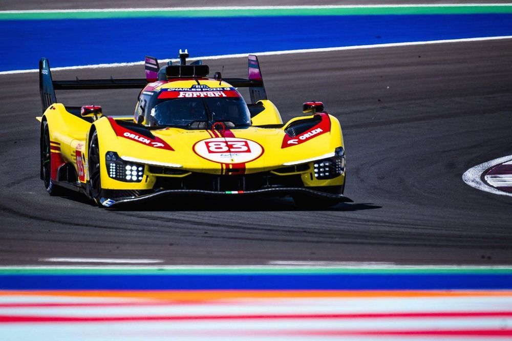 #83 AF Corse Ferrari 499P: Robert Kubica, Robert Shwartzman, Yifei Ye