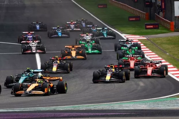 La partenza della Sprint Race