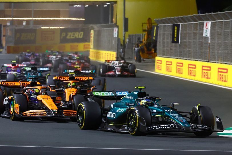 Fernando Alonso en el GP de Arabia Saud&iacute;