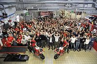 Ducati celebra las 350 victorias en el Mundial de Superbikes
