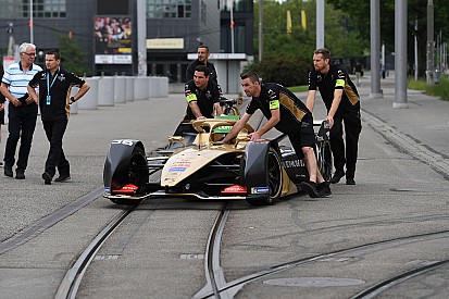 Formel-E-Strecke in Bern von Demonstranten beschädigt