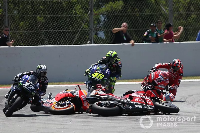 Ca&iacute;da de Jorge Lorenzo, Repsol Honda Team 