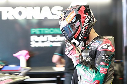Quartararo snelste in eerste sessie Dutch TT, flinke crash Lorenzo