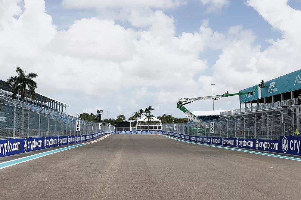 A view of the track