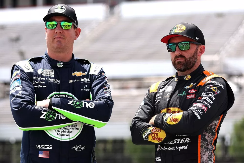Kyle Busch, Richard Childress Racing Chevrolet, Austin Dillon, Richard Childress Racing Chevrolet