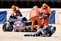 Alex M&aacute;rquez: "La ca&iacute;da dio m&aacute;s miedo desde fuera que desde dentro"