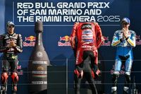 Marc M&aacute;rquez explica su festejo 'a lo Messi' tras ganar en Misano