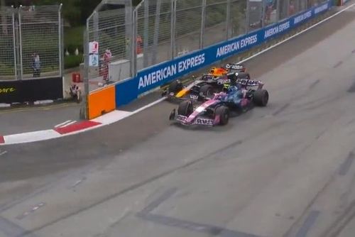 VIDEO: Colapinto y Verstappen estuvieron cerca de chocar en la FP3 de Singapur