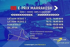 Jadwal Formula E E-Prix Marrakesh