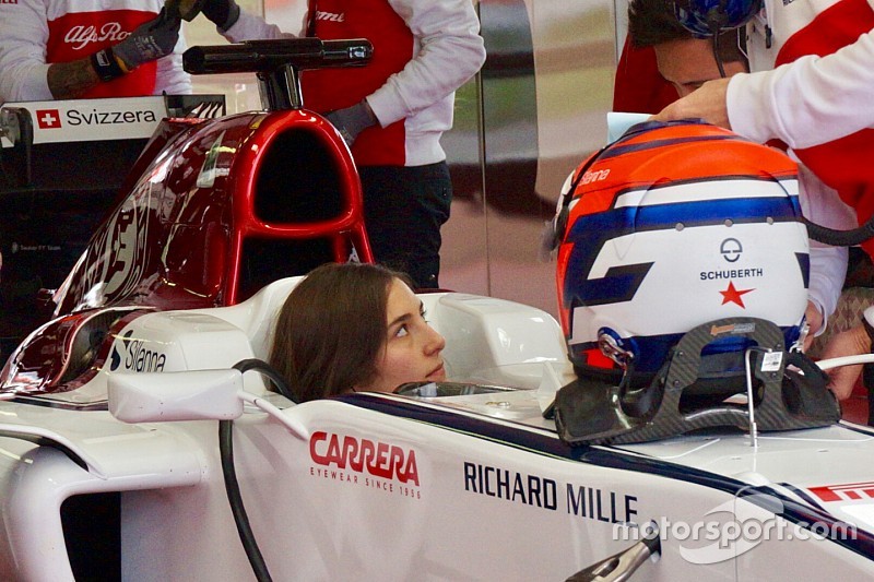 Sauber von Tatiana Calderon überzeugt: "Machen uns bei ihr keine Sorgen"