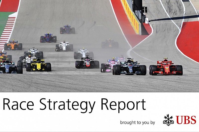 James Allen, Report strategie di gara - GP degli Stati Uniti