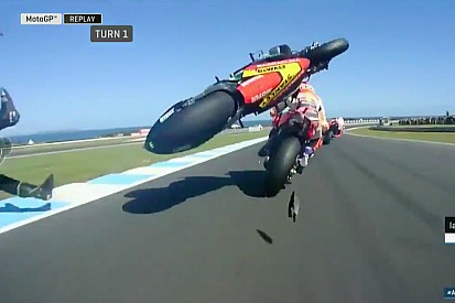 Marquez/Zarco-Horrorsturz: Alex Rins kritisiert Johann Zarcos Aggressivität