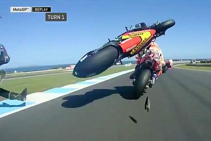Marquez: "Mi sento fortunato, l'incidente con Zarco è stato molto brutto"