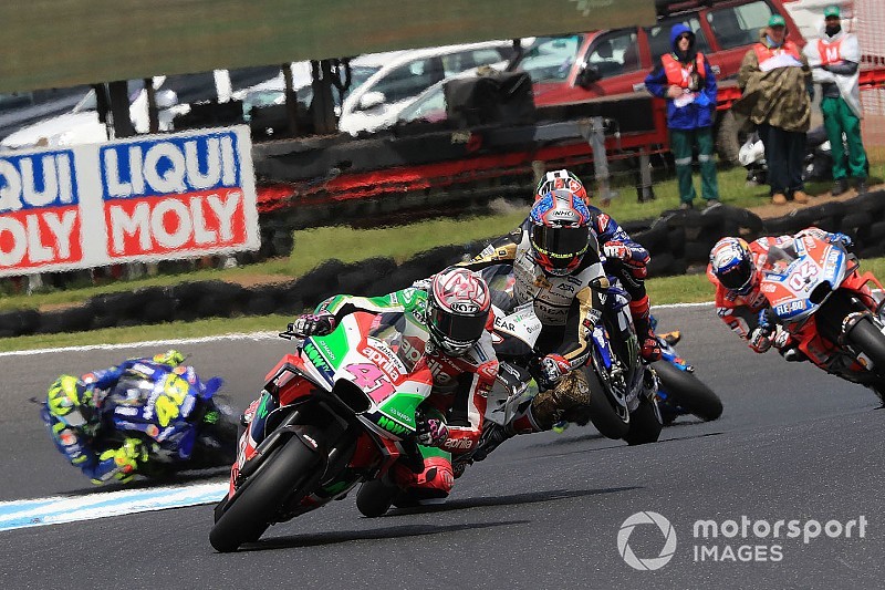 Положение в зачете MotoGP после Гран При Австралии