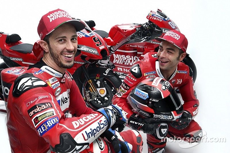 Andrea Dovizioso et Danilo Petrucci, Ducati Team