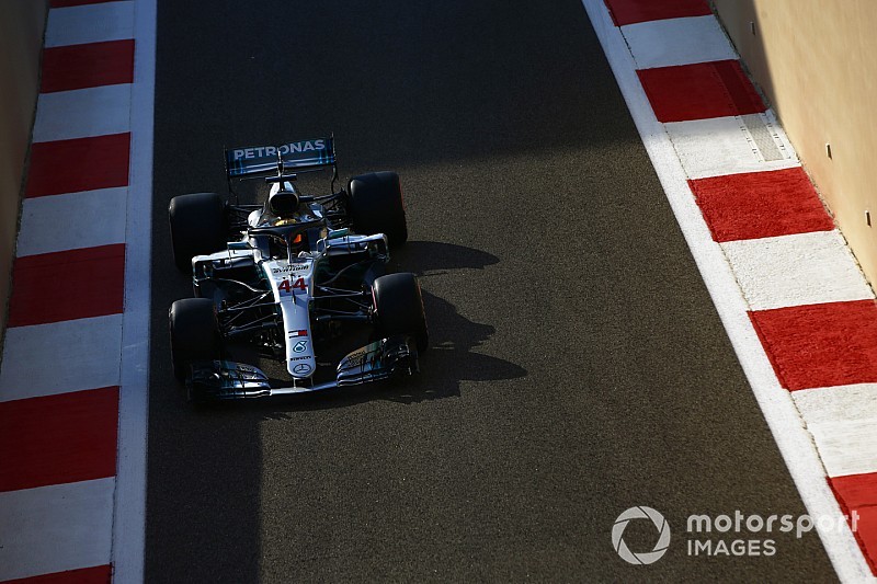 アブダビFP3:ハミルトンが首位。リカルドはまたしてもトラブル発生?