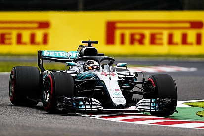 GP Japonii: Hamilton dominuje również w drugim treningu