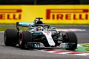 GP Japonii: Hamilton dominuje również w drugim treningu