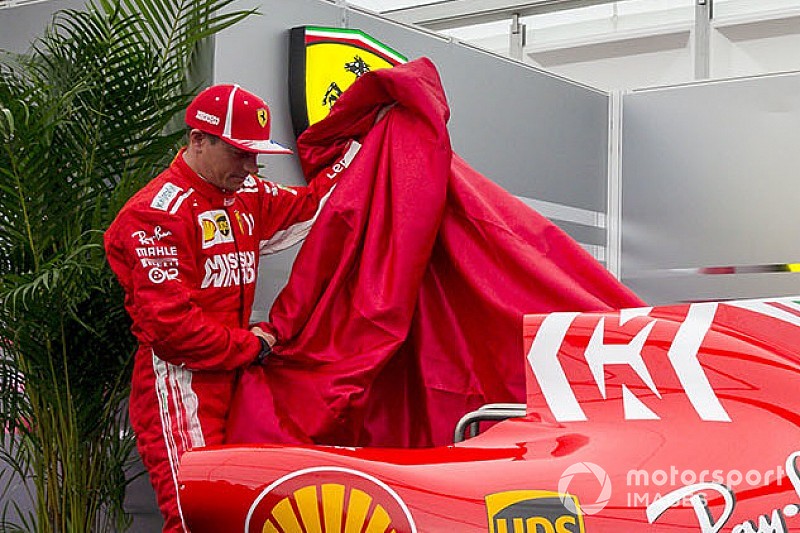 Raikkonen: "Ferrari puede ser competitiva, espero que no llueva"