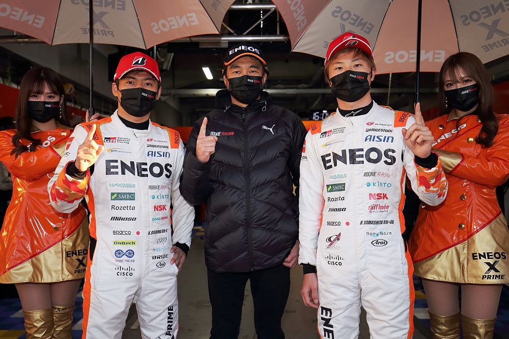 スーパーGT第8戦富士|予選レポート(GT500):14号車ENEOSの山下健太がコースレコードを更新しPP獲得