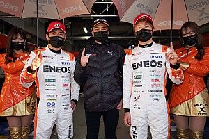 スーパーGT第8戦富士|予選レポート(GT500):14号車ENEOSの山下健太がコースレコードを更新しPP獲得