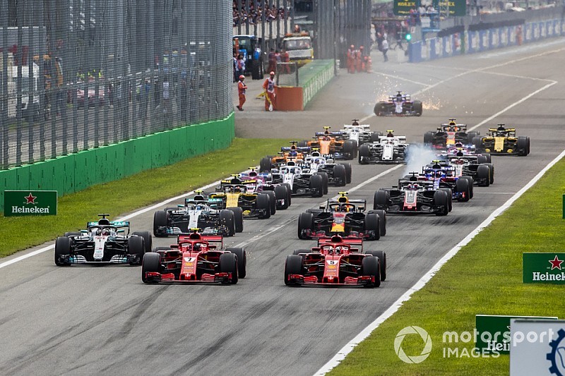 Italiaanse GP tot en met 2024 op F1-kalender