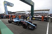 Alonso giró con el Alpine de F1 en la pista de Le Mans