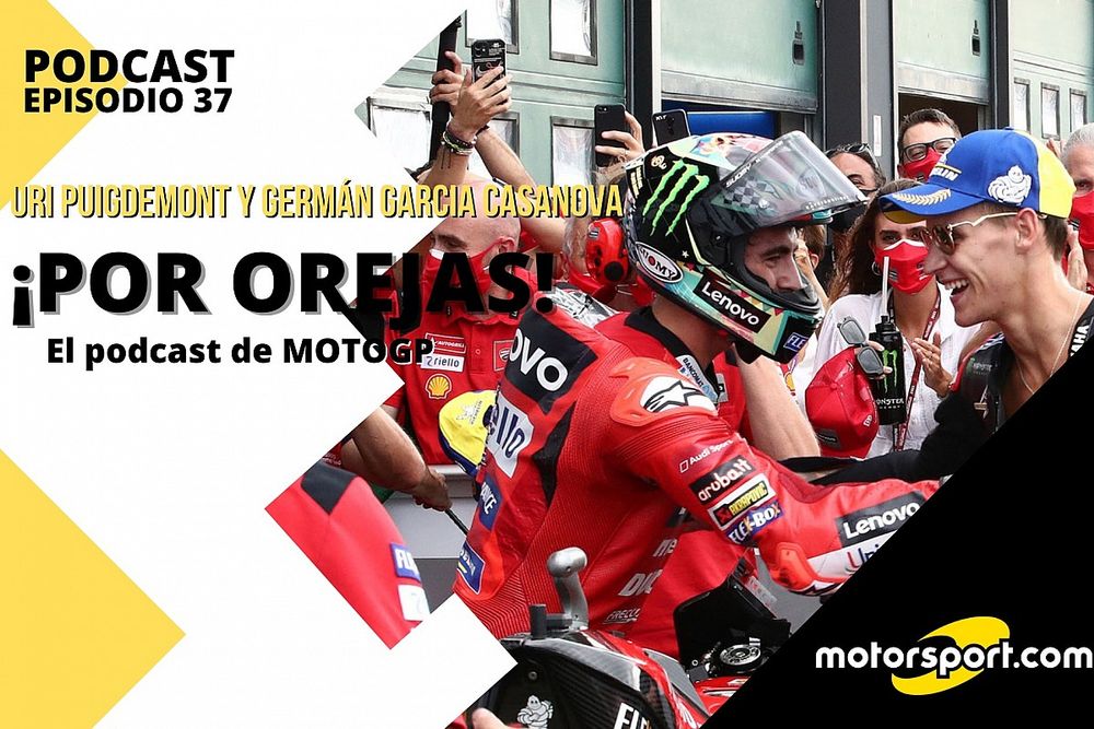 Podcast MotoGP 'Por Orejas' – "Quartararo y Bagnaia quieren ganar en el jardín de Márquez"