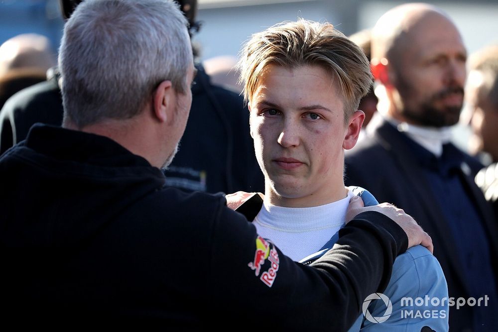 Liam Lawson, AF Corse al parc ferme