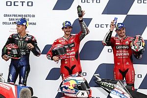 De volledige startopstelling voor de MotoGP Grand Prix van San Marino
