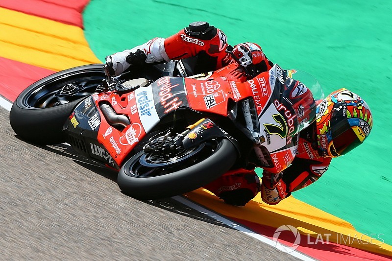 Aragon, Gara 2: Davies porta in trionfo la Ducati davanti a Rea
