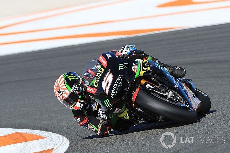 Zarco se sintió a gusto con la Yamaha que Rossi y Viñales padecieron