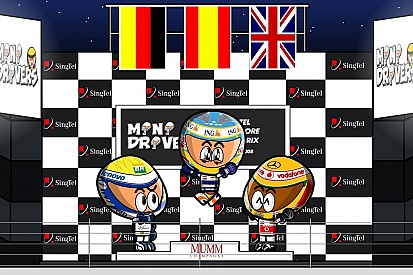 Vídeo: el GP de Singapur 2008 de F1 por MiniDrivers
