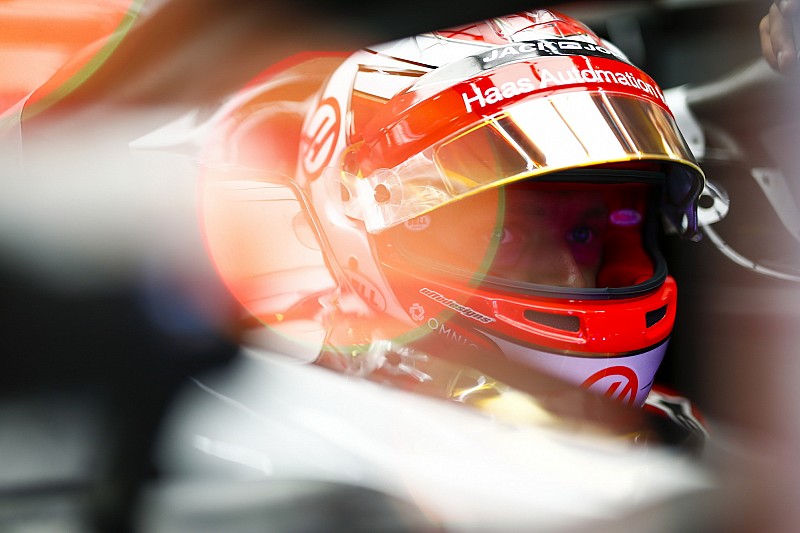 Magnussen, Haas'ın en iyi sıralama performansını sergiledi