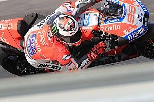 Lorenzo: "Las condiciones han acentuado los defectos de la moto"