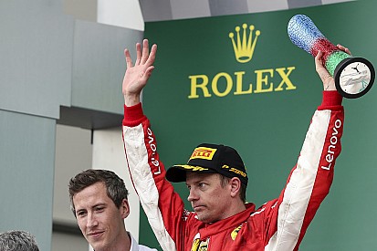 Räikkönen admite que las circunstancias ayudaron para su podio