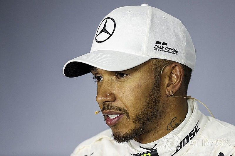 Lewis Hamilton, Mercedes-AMG F1, basın toplantısı