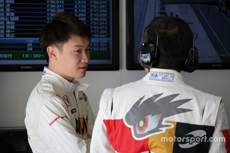 スーパーフォーミュラ初参戦の阪口晴南「F3で走った時とは景色が違う」