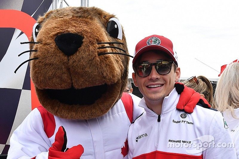 Charles Leclerc, Sauber and fan
