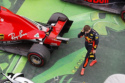 Verstappen in de wolken met podiumplek: “Een hele goede wedstrijd”